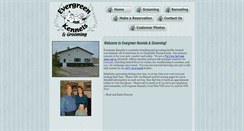 Desktop Screenshot of evergreenkennelsandgrooming.com